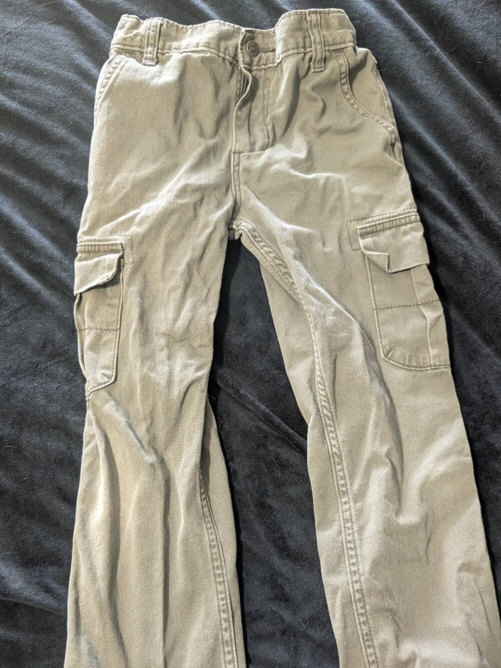 Wrangler boys pants - olive green - Size 7